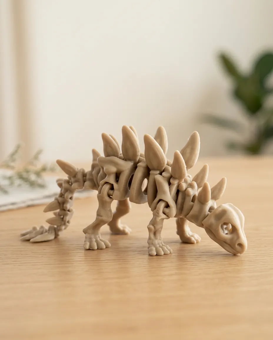 Esqueleto articulado de Stegosaurus