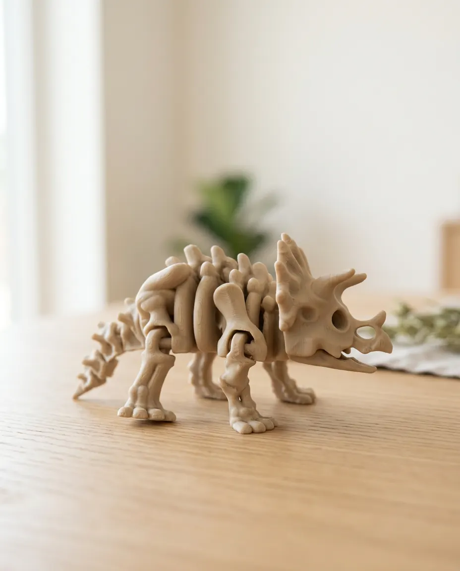 Esqueleto articulado de Triceratops