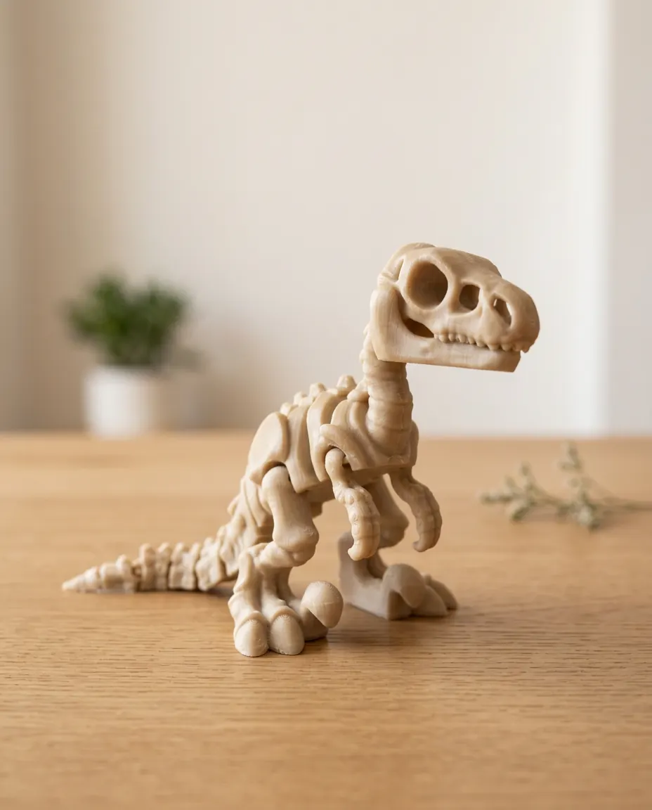 Esqueleto articulado de Velociraptor